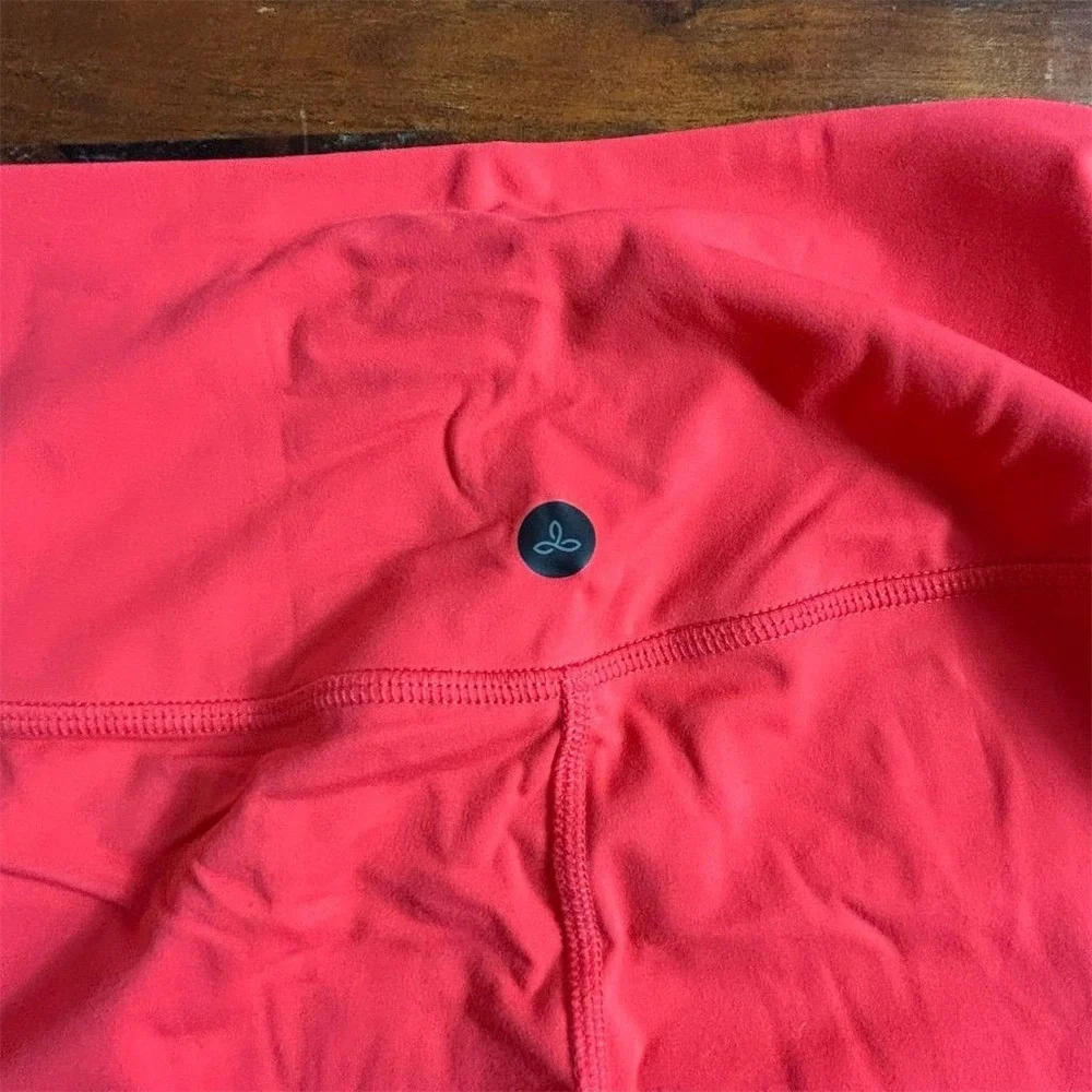 prAna Women's High-Rise Leggings Pink Size‎ S Yoga Running Activewear